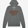 Deep Heather Leopard Hoodie