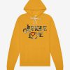 Heather Mustard Camo Hoodie