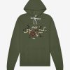 Military Green Camo Hoodie